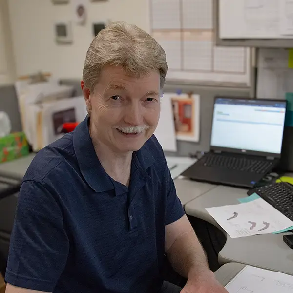 DTS Employee Design Engineer Randy Smile to Camera