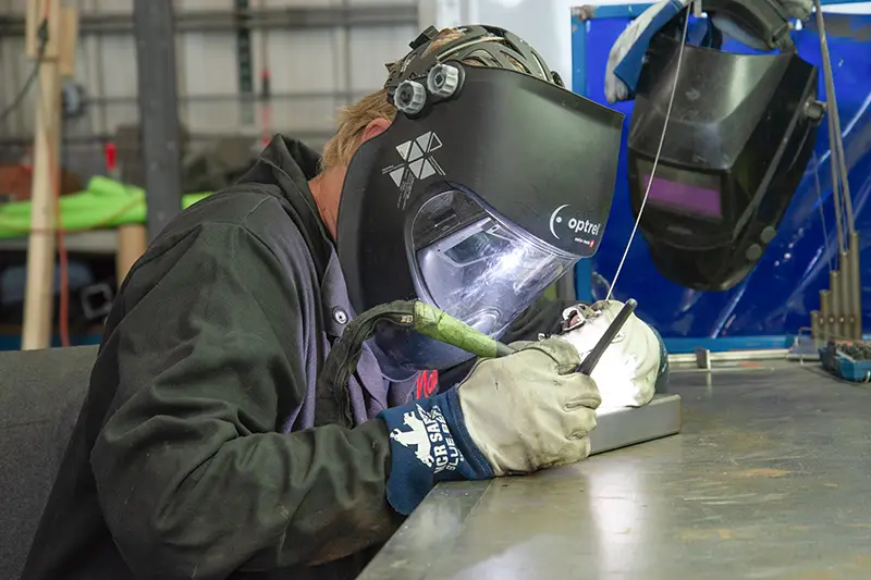 DTS Employee Welding