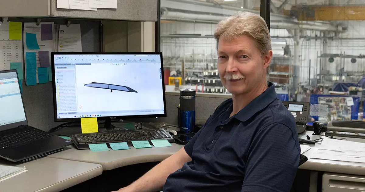 DTS Design Engineer Look Into Camera